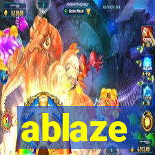ablaze