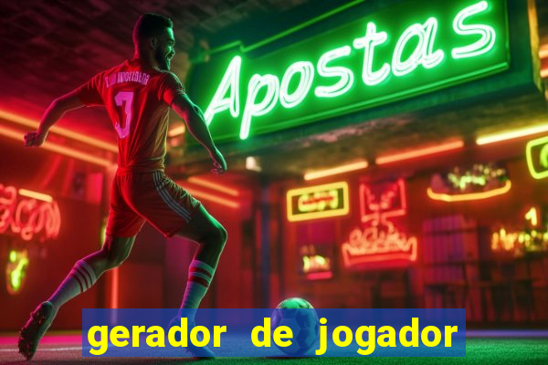 gerador de jogador de futebol