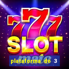 plataforma de 3 reais pg