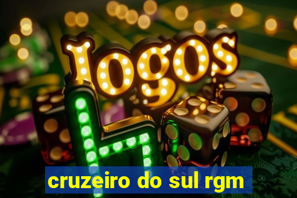 cruzeiro do sul rgm