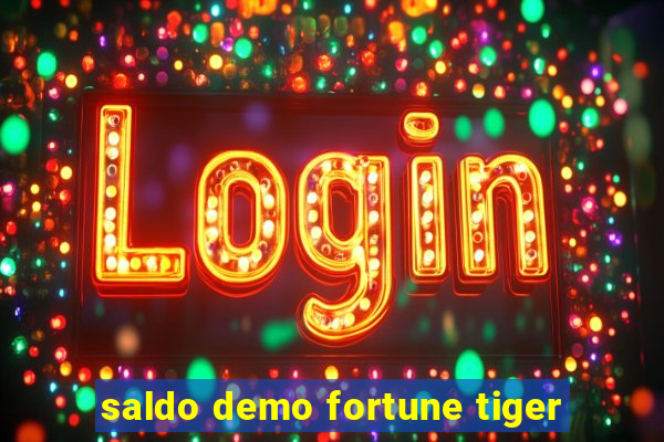 saldo demo fortune tiger