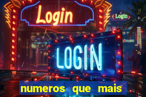 numeros que mais saem no minas cap
