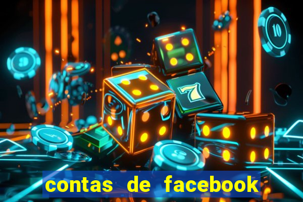 contas de facebook abandonadas com senha e email