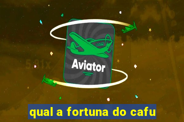qual a fortuna do cafu