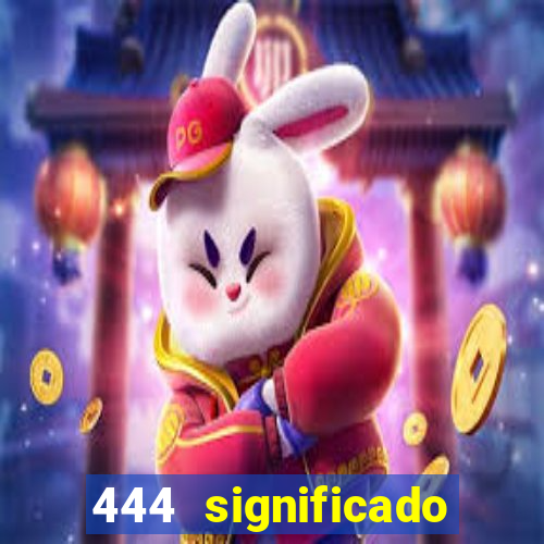 444 significado hora espejo