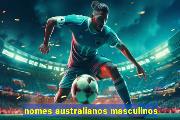 nomes australianos masculinos