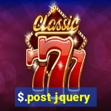 $.post jquery