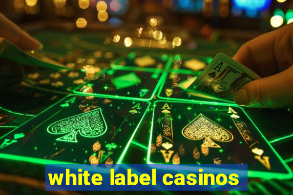 white label casinos