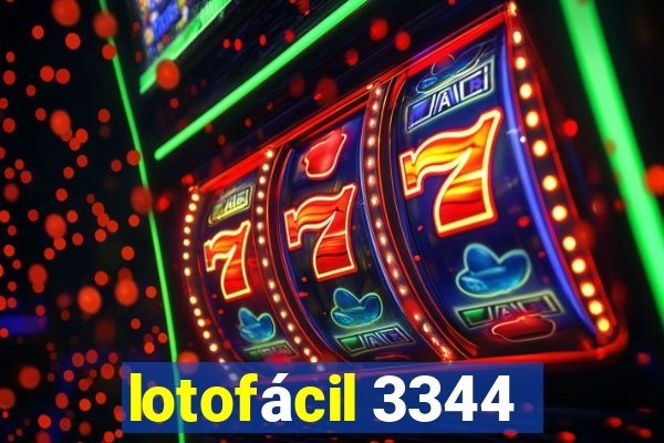 lotofácil 3344