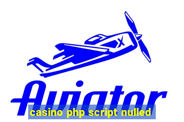 casino php script nulled