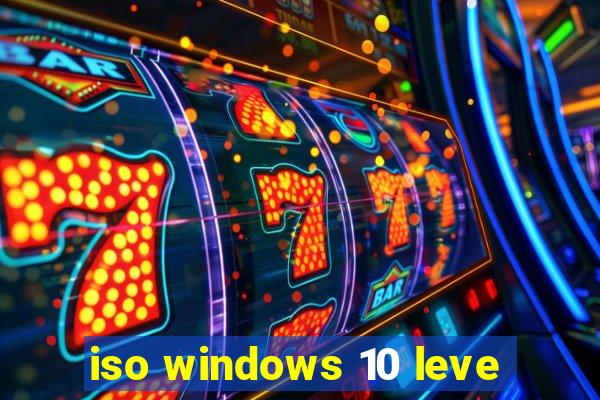 iso windows 10 leve