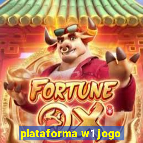 plataforma w1 jogo