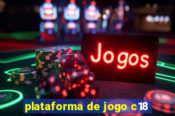 plataforma de jogo c18