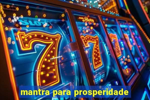 mantra para prosperidade