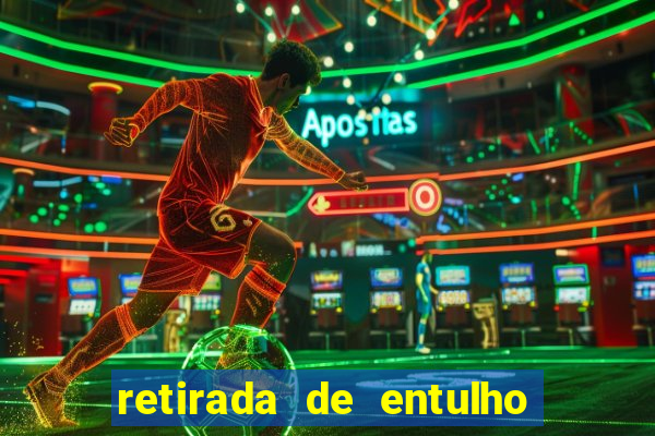 retirada de entulho gratuito santos