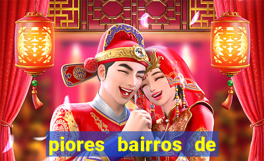 piores bairros de santos sp
