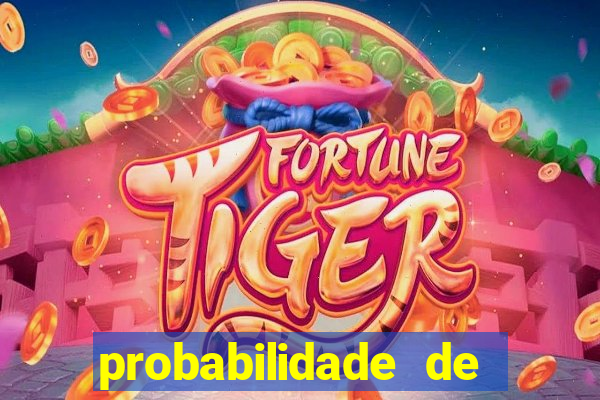 probabilidade de gol em um jogo