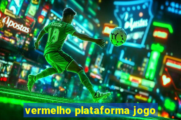 vermelho plataforma jogo