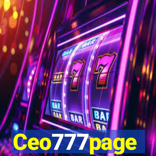 Ceo777page