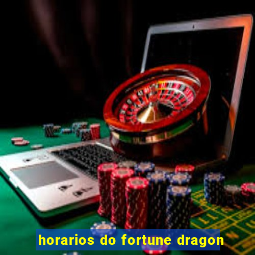 horarios do fortune dragon