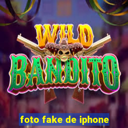 foto fake de iphone