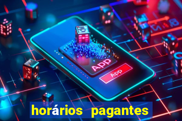 horários pagantes fortune tiger madrugada
