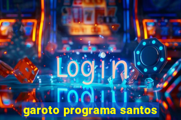 garoto programa santos
