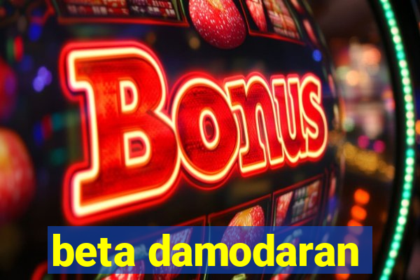 beta damodaran