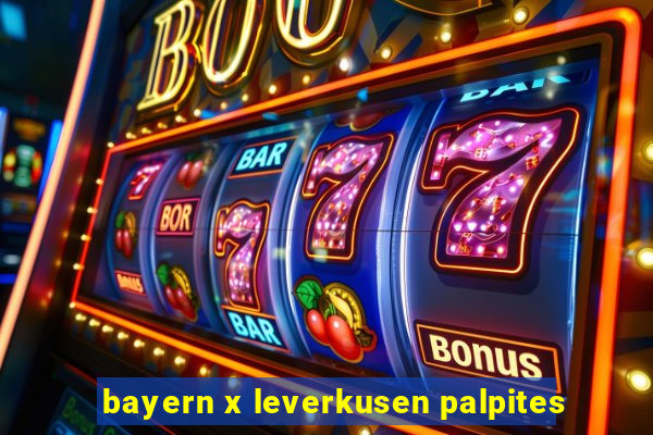 bayern x leverkusen palpites