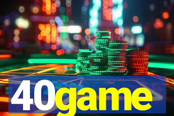 40game